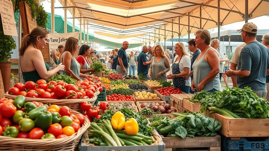farmers markets connect producers