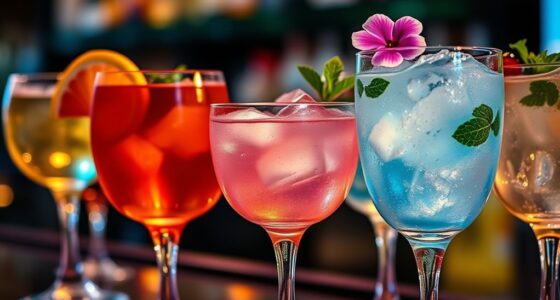 light alcohol free drink options