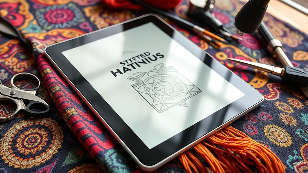 merging digital handmade creativity