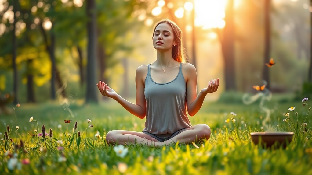 mindful breathing and body awareness