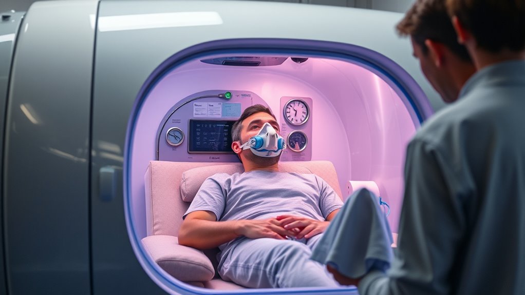 oxygen therapy enhances brain