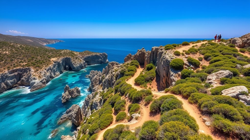 prepared for sardinian hiking adventures