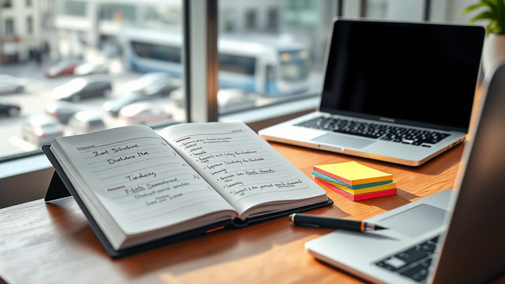 prioritize schedule stay focused