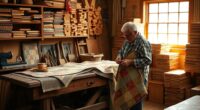 revival of quilting and woodworking