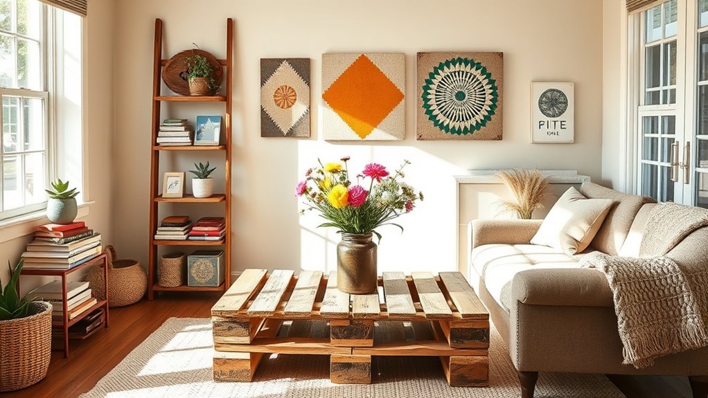 stylish easy care plant displays