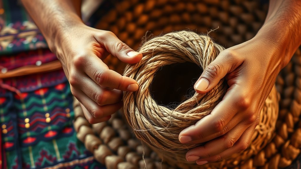 traditional basket and textile crafts
