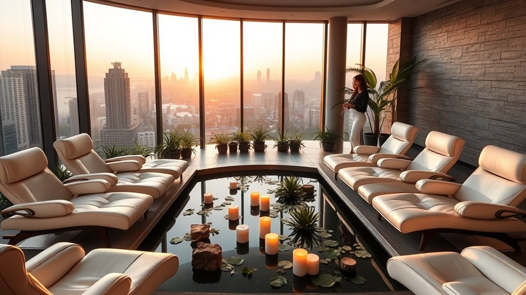 upscale self care retreats