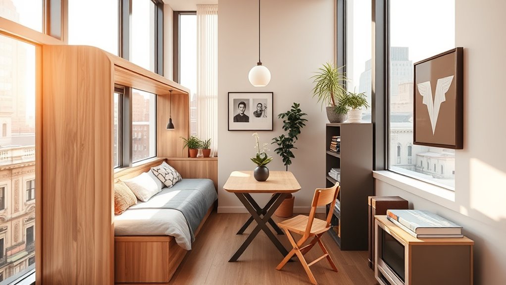 urban micro appartments tiny homes