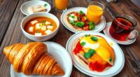 worldwide morning meal options