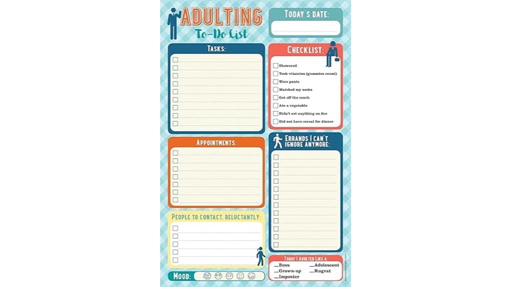 adulting task checklist