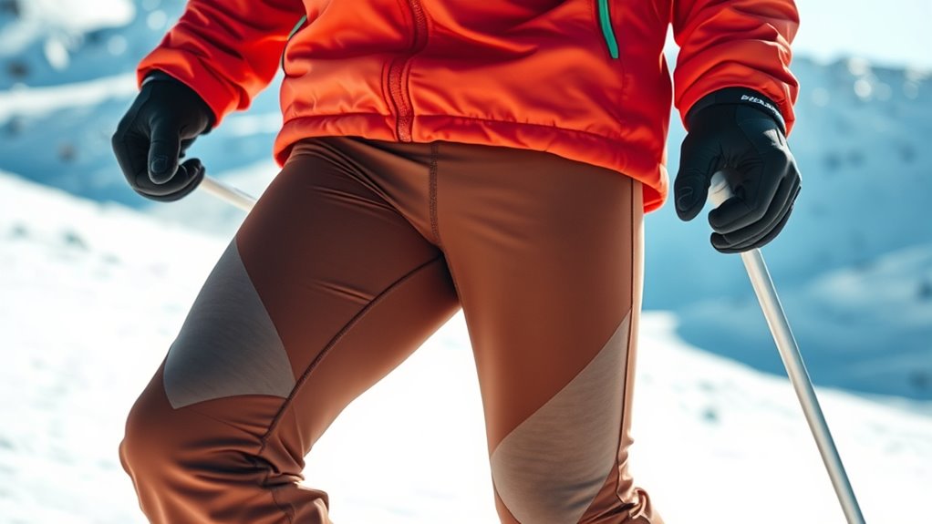 choose warm comfortable layers