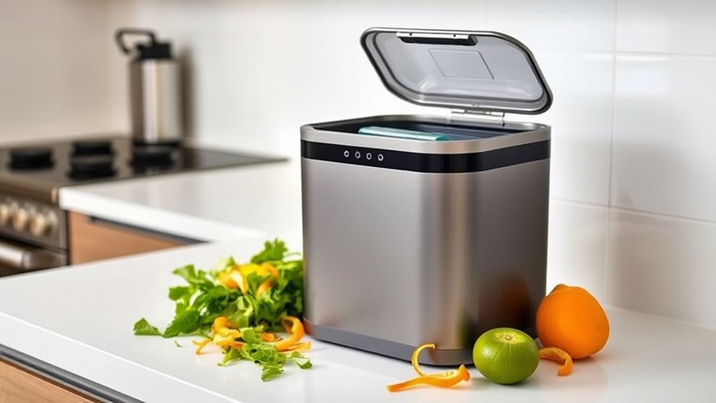 compost bin size and features