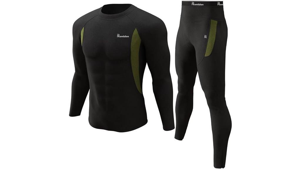 fleece lined thermal long johns