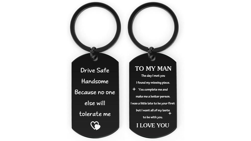 holiday safety keychain