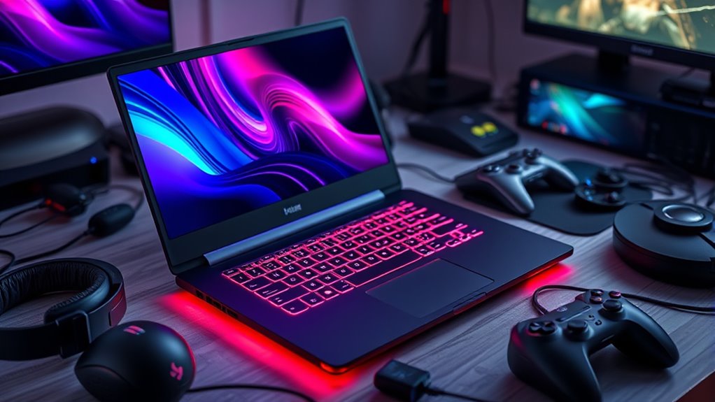 key gaming laptop features