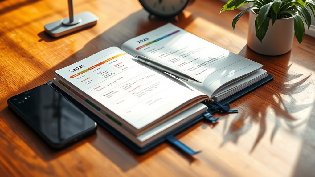 planner features and design