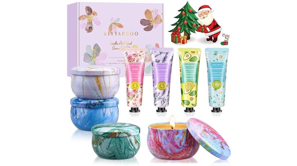 spa and candle gift