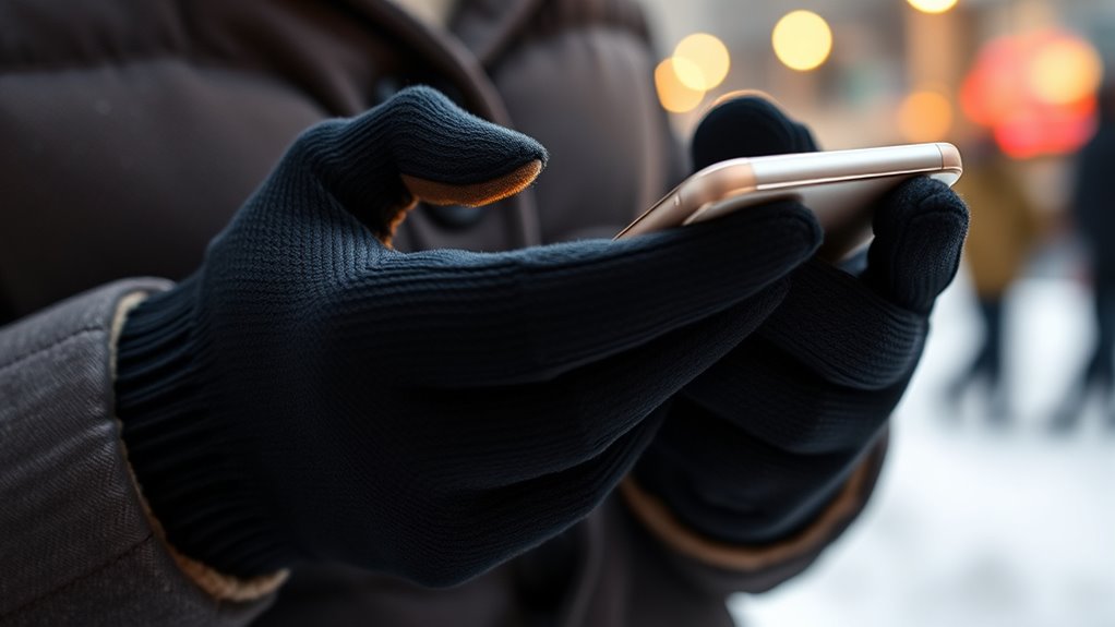 warm touchscreen glove options