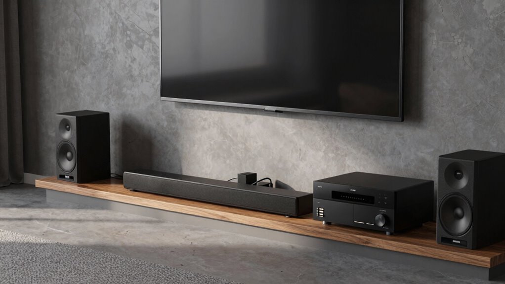 audio setup comparison options