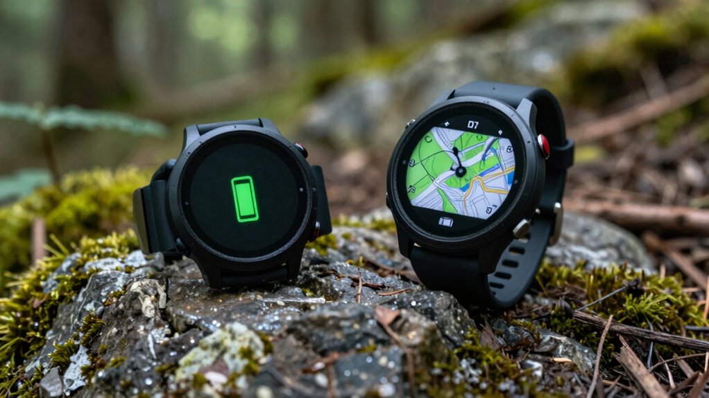 balancing gps watch features