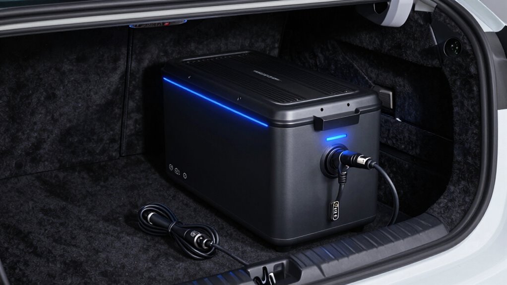 car fridge drains car battery