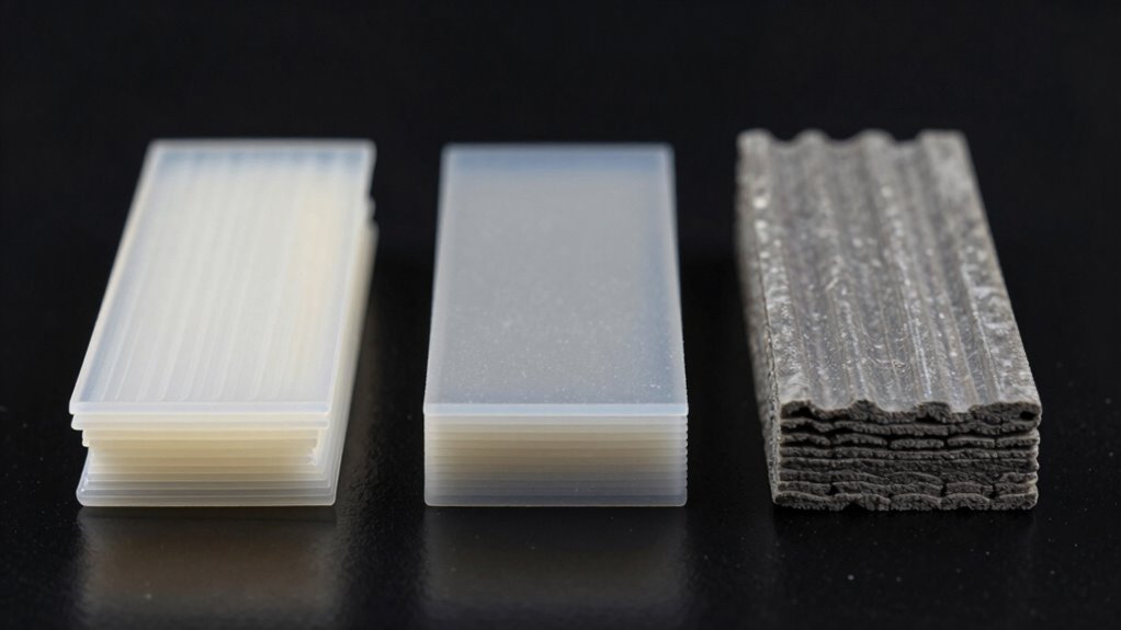 durability varies by material