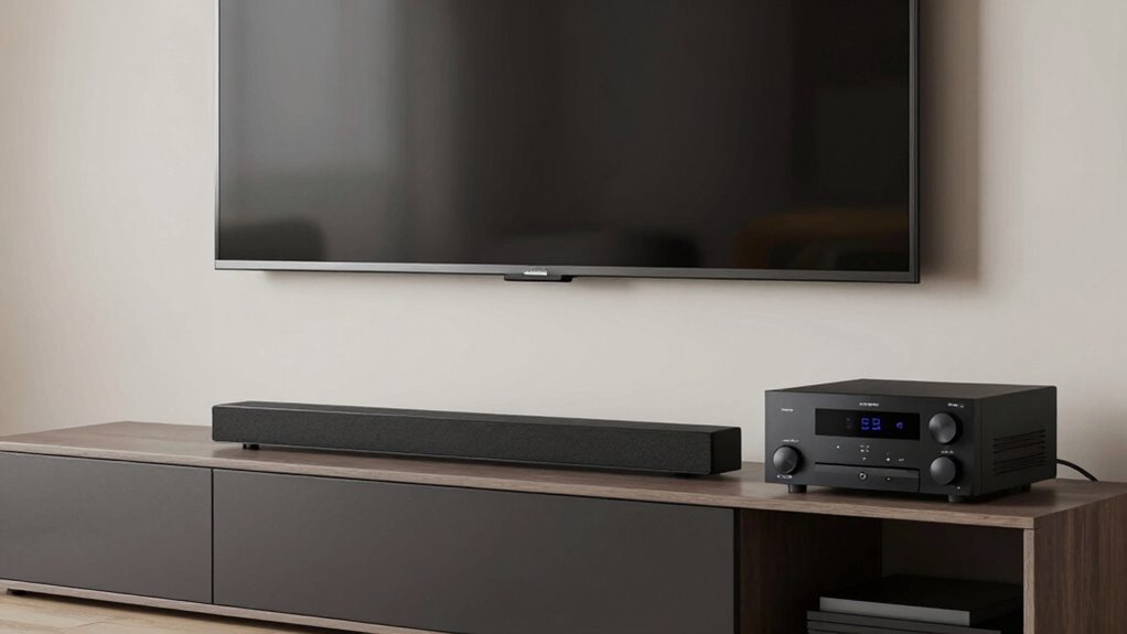 easy space efficient audio setup