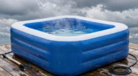 inflatable hot tub costs