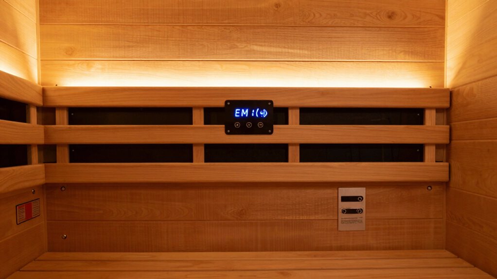 infrared sauna safety features