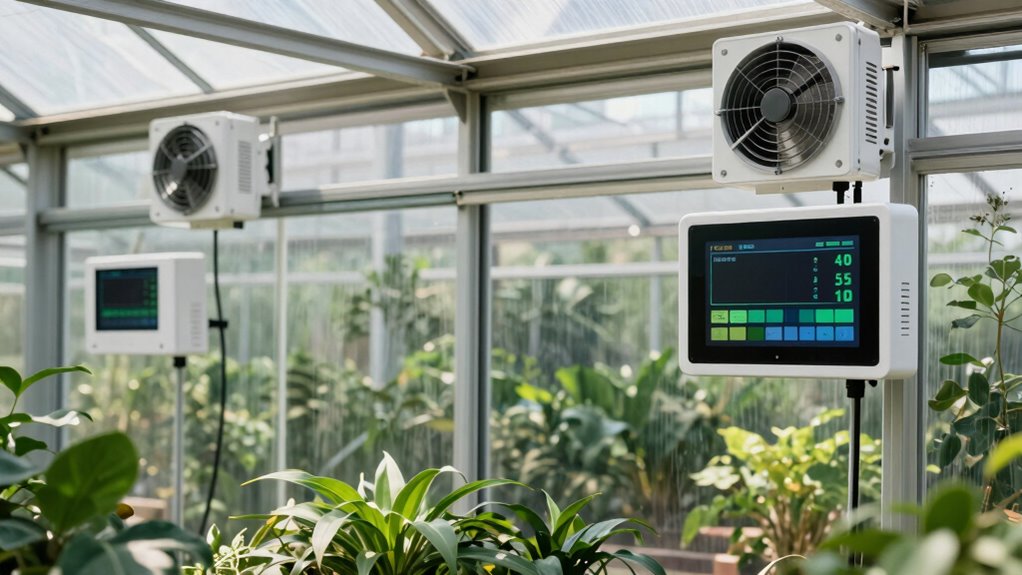 monitor greenhouse temperature humidity