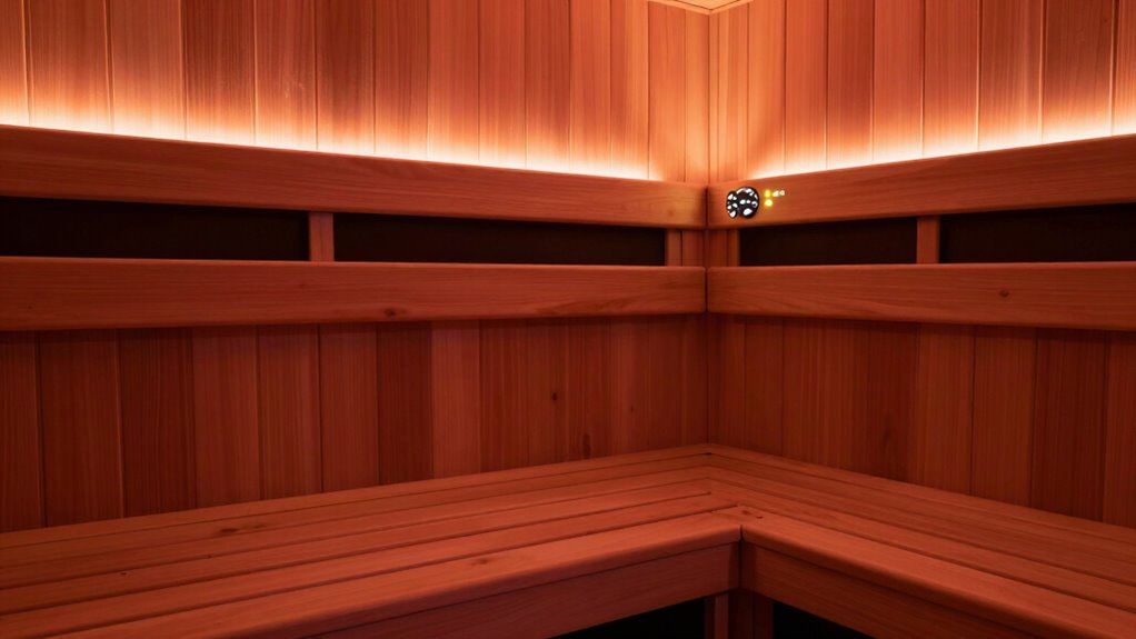 optimal infrared sauna temperature