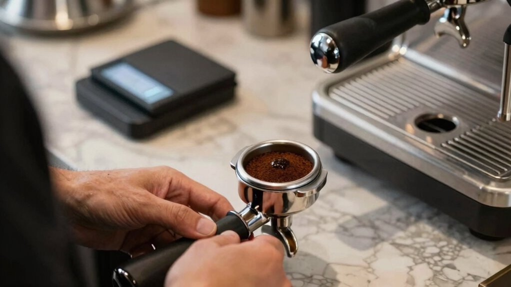 perfect tamp and grind