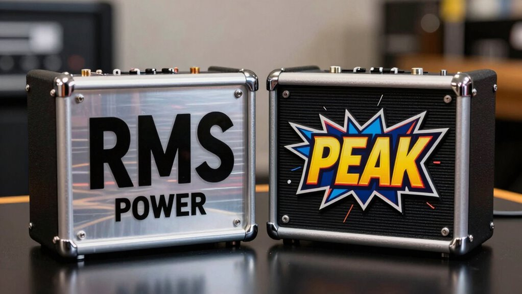 prioritize rms power ratings