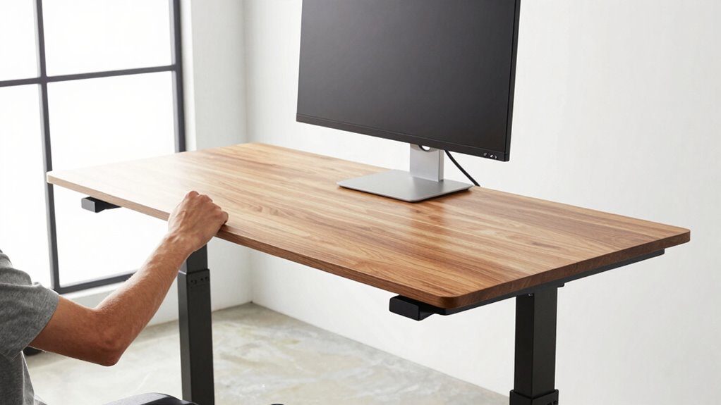 proper ergonomic desk setup