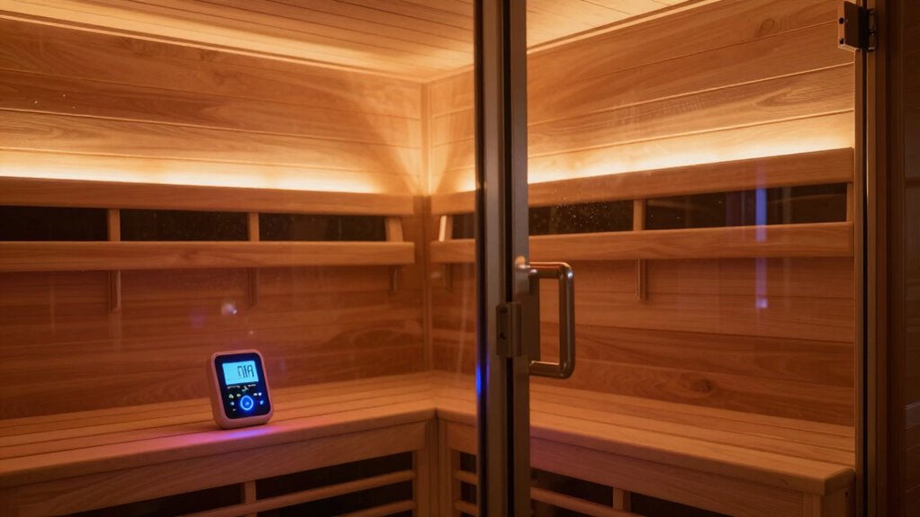 sauna safety and settings