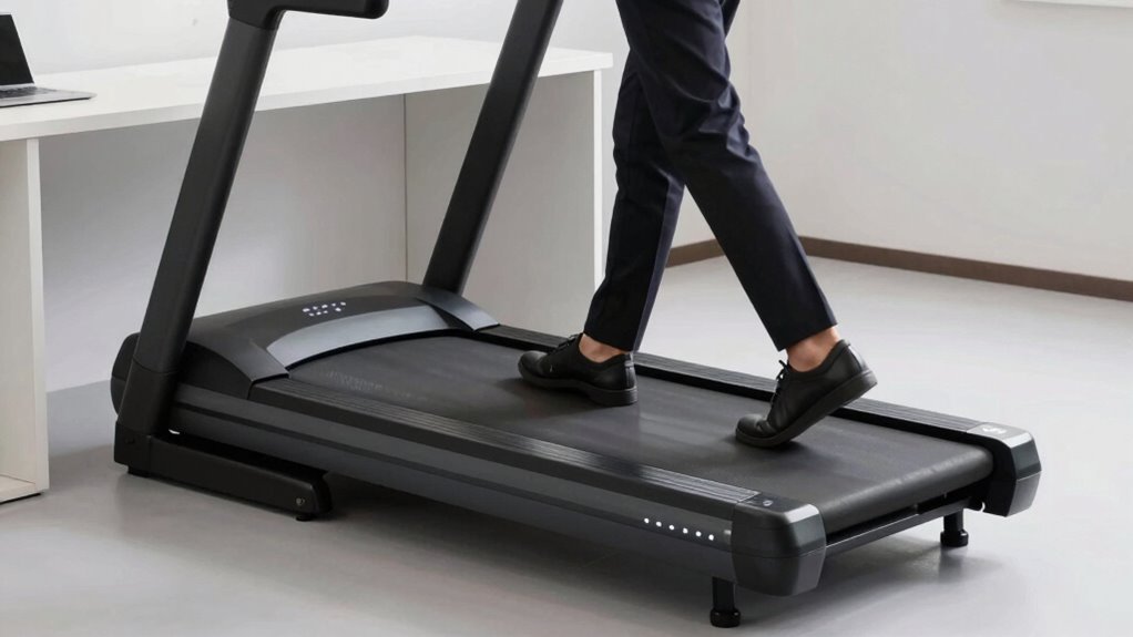silent ergonomic walking treadmill