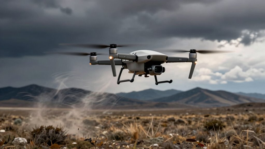 wind induced flight instability