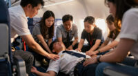 Passengers restrain pilot during apparent medical emergency on 'terrifying' flight