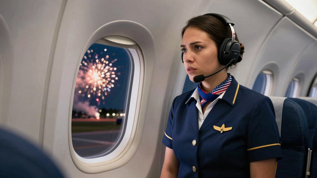 Delta Flight Hit By Firework While Landing At Midway Airport On Fourth Of July