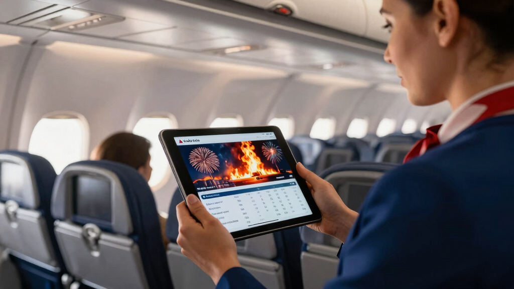 Delta Flight Reports Firework Impact Before Chicago Landing