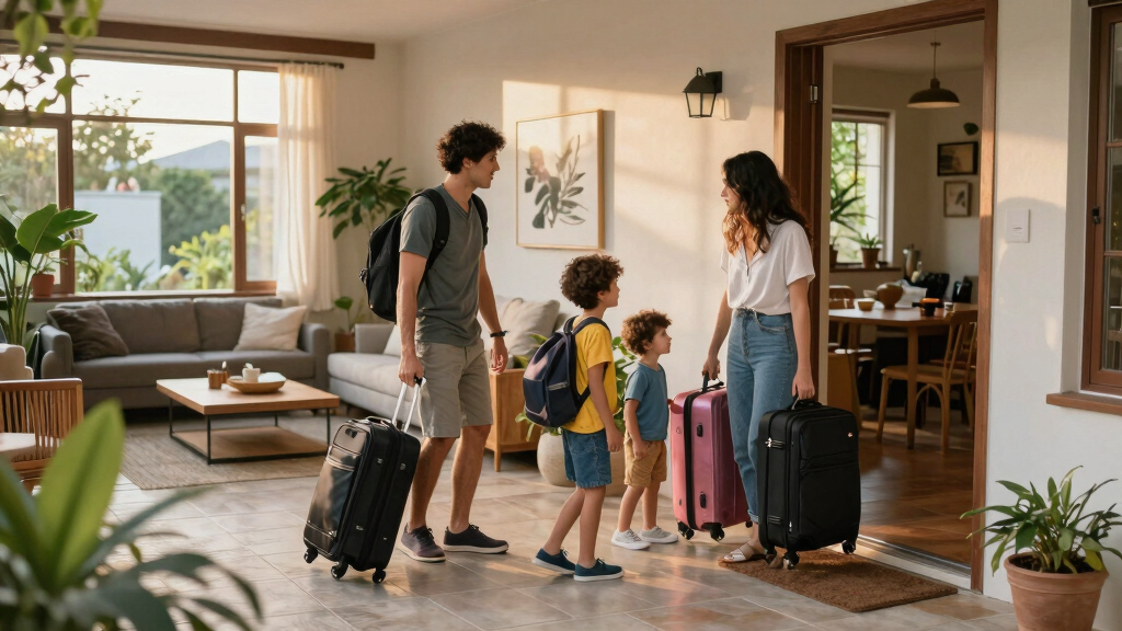Family checks into Airbnb for the first time. Then find pictures of themselves on the wall: ‘Spiraling’