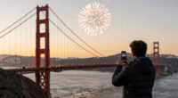 Golden Gate Bridge Fireworks