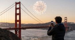 Golden Gate Bridge Fireworks