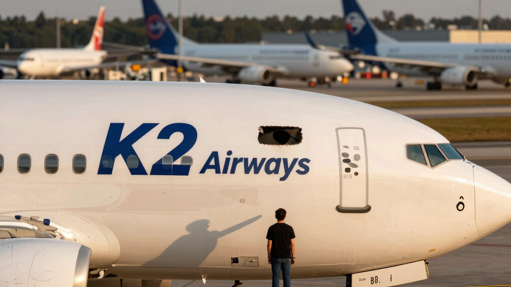 Missing K2 Airways Boeing 737