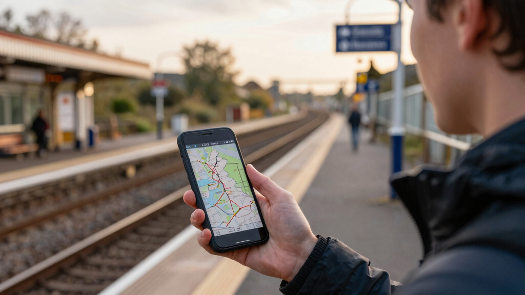 Real-time Map Of Great Britain's Rail Network