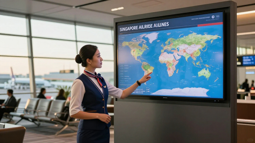 Singapore Airlines Surges In Global Coverage
