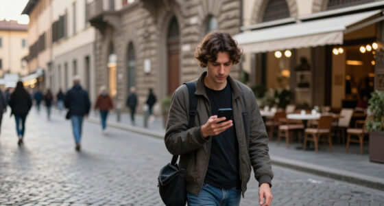Travelling To Italy? Pedestrians Distracted By Phones Could Face €75 Fines